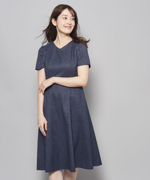 セール】【洗える／日本製／フレア】女性らしいシルエットが