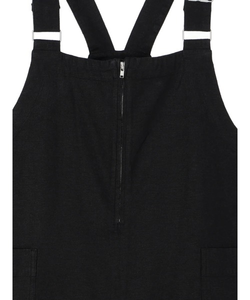 AMERICAN HOLIC（アメリカンホリック）の「リネンブレンドIラインジャンパースカート（ワンピース・レディース・ブラック・M/L）」の20枚目の写真