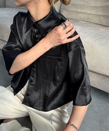 feepur | ボックスショートシアーシャツ(シャツ/ブラウス)