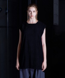 【VOAAOV】 Soft Pile Oversize Relax No Sleeve