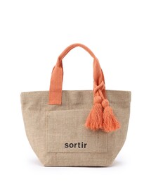 SHOO・LA・RUE | フロントポケットジュートランチトートバッグ(トートバッグ)