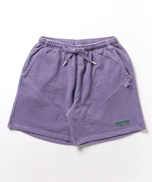 THRASHER(スラッシャー)の「【THRASHER/スラッシャー】 ヘビーウェイト ピグメント加工スウェットショートパンツ(スウェットパンツ・メンズ・パープル/オフホワイト/ブラック/グリーン・LARGE/X-LARGE/MEDIUM)」の6枚目の写真