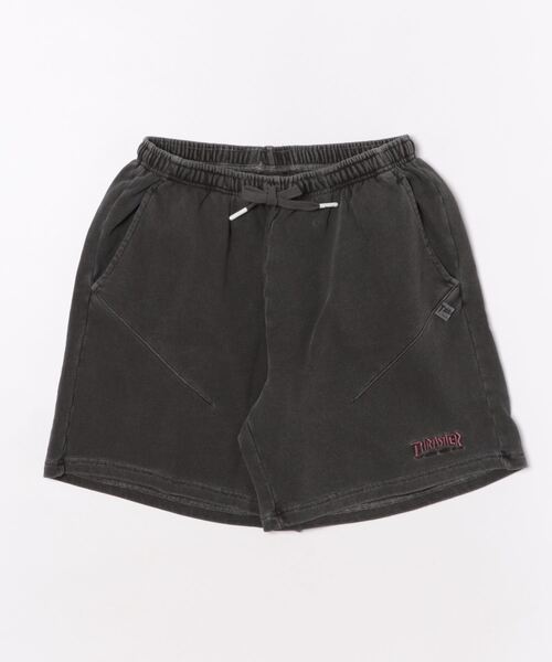 THRASHER(スラッシャー)の「【THRASHER/スラッシャー】 ヘビーウェイト ピグメント加工スウェットショートパンツ(スウェットパンツ・メンズ・パープル/オフホワイト/ブラック/グリーン・LARGE/X-LARGE/MEDIUM)」の3枚目の写真