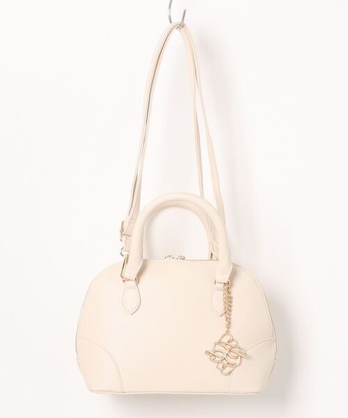 one wayザッカ（ワンウェイザッカ）の「チャーム付き2wayボストンショルダーバッグ（ボストンバッグ・レディース・アイボリー/グレー/ブラック・FREE）」の14枚目の写真