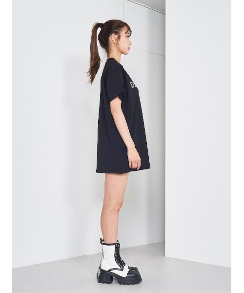 Darich ダーリッチ DDロゴTシャツ ブラック 黒 ロゴビッグTシャツ（Tシャツ/カットソー）｜Darich（ダーリッチ