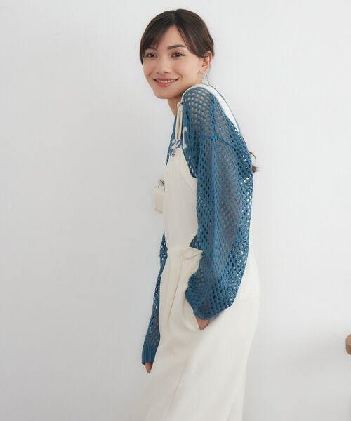 RETRO GIRL(レトロガール)の「サイドカットサロペ(サロペット/オーバーオール・レディース・ブルー/ナチュラル/ブラック・FREE)」の12枚目の写真