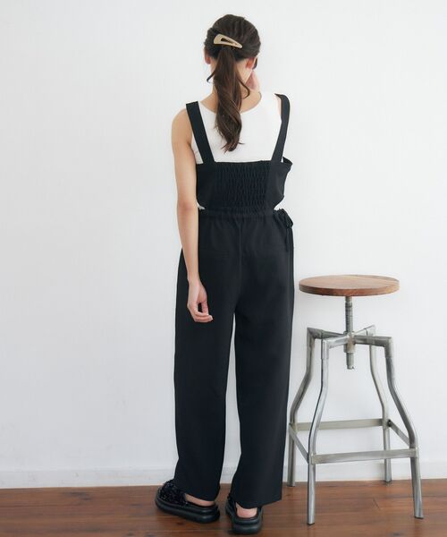 RETRO GIRL(レトロガール)の「サイドカットサロペ(サロペット/オーバーオール・レディース・ブルー/ナチュラル/ブラック・FREE)」の17枚目の写真