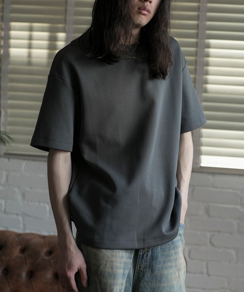 aimoha(アイモハ)の「【aimoha neo】QUALITY COTTON PLUM BLOSSOM 9 TEE(サイズ1.2.3.4) (SS)(Tシャツ/カットソー・メンズ・ホワイト/ダークグレー/オリーブ/ブラック・1/2/3/4)」の8枚目の写真
