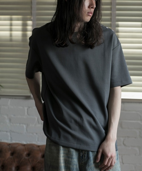 aimoha(アイモハ)の「【aimoha neo】QUALITY COTTON PLUM BLOSSOM 9 TEE(サイズ1.2.3.4) (SS)(Tシャツ/カットソー・メンズ・ホワイト/ダークグレー/オリーブ/ブラック・1/2/3/4)」の9枚目の写真
