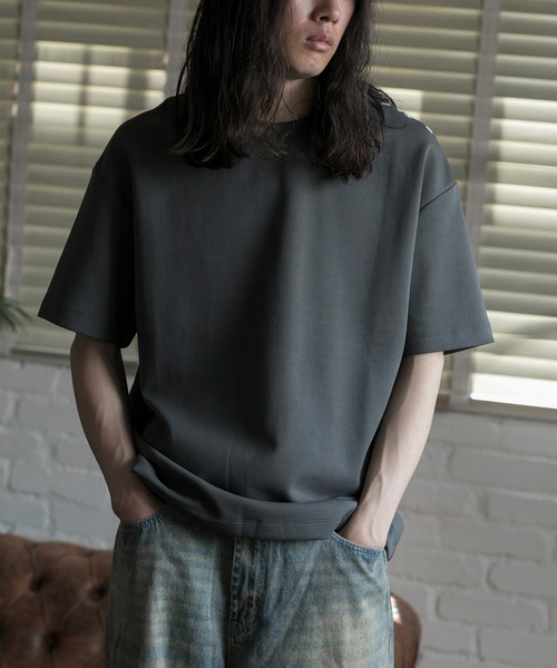 aimoha(アイモハ)の「【aimoha neo】QUALITY COTTON PLUM BLOSSOM 9 TEE(サイズ1.2.3.4) (SS)(Tシャツ/カットソー・メンズ・ホワイト/ダークグレー/オリーブ/ブラック・1/2/3/4)」の10枚目の写真