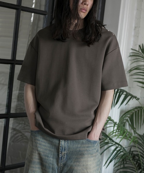 aimoha(アイモハ)の「【aimoha neo】QUALITY COTTON PLUM BLOSSOM 9 TEE(サイズ1.2.3.4) (SS)(Tシャツ/カットソー・メンズ・ホワイト/ダークグレー/オリーブ/ブラック・1/2/3/4)」の15枚目の写真