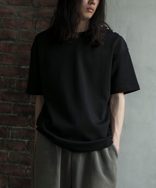 aimoha(アイモハ)の「【aimoha neo】QUALITY COTTON PLUM BLOSSOM 9 TEE(サイズ1.2.3.4) (SS)(Tシャツ/カットソー・メンズ・ホワイト/ダークグレー/オリーブ/ブラック・1/2/3/4)」の18枚目の写真