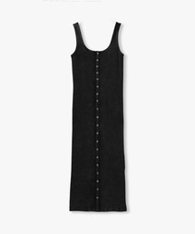 ANNA SUI NYC | ANNA SUI NYC パウダーブリーチリングドットボタンタイトドレス(ワンピース)