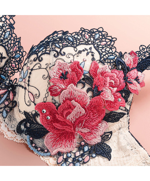 HIMICO（ヒミコ）の「ヒミコ 021シリーズ ブラジャー B~F（ブラジャー・レディース・ベージュ/ラベンダー/ライトグリーン・F70/F75/E80/C75/D65/D75/F65/D70/B75/C65/F80/E65/E70/E75/B65/B70/C70/C80/D80）」の8枚目の写真