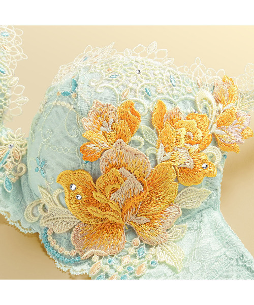 HIMICO（ヒミコ）の「ヒミコ 021シリーズ ブラジャー B~F（ブラジャー・レディース・ベージュ/ラベンダー/ライトグリーン・F70/F75/E80/C75/D65/D75/F65/D70/B75/C65/F80/E65/E70/E75/B65/B70/C70/C80/D80）」の9枚目の写真