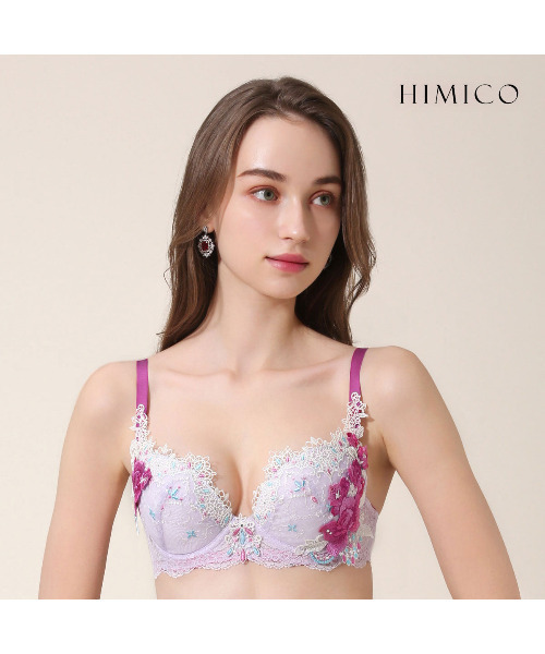 HIMICO（ヒミコ）の「ヒミコ 021シリーズ ブラジャー B~F（ブラジャー・レディース・ベージュ/ラベンダー/ライトグリーン・F70/F75/E80/C75/D65/D75/F65/D70/B75/C65/F80/E65/E70/E75/B65/B70/C70/C80/D80）」の19枚目の写真