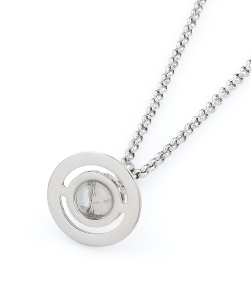 Vivienne Westwood MAN(ヴィヴィアンウエストウッドマン)の「“PETITE ORB” ネックレス【249810 POP2】(ネックレス・メンズ・シルバー・FREE)」の2枚目の写真