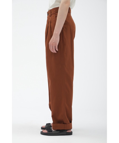 パンツ 24SS MHL. COTTON UTILITY TWILL MHL.（エムエイチエル）の「UTILITY COTTON TWILL（その他パンツ