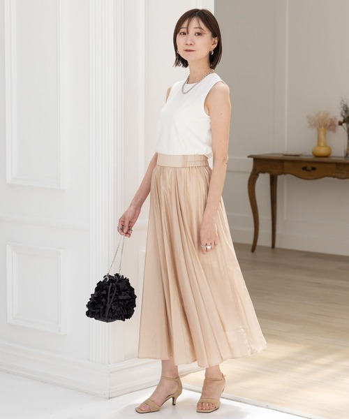 Elura（エルーラ）の「【スタッフプロデュース第2弾】ドレスアップアメスリプルオーバー/124043（Tシャツ/カットソー・レディース・ブラック/ホワイト・FREE）」の18枚目の写真