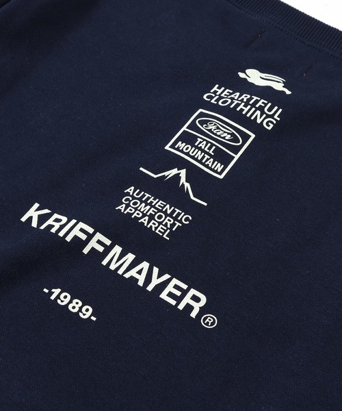 KRIFF MAYER（クリフメイヤー）の「【裏毛】ヤマロゴポケクルー（スウェット・キッズ・グリーン/ネイビー/グレー・120/130/140/150/160/170）」の14枚目の写真