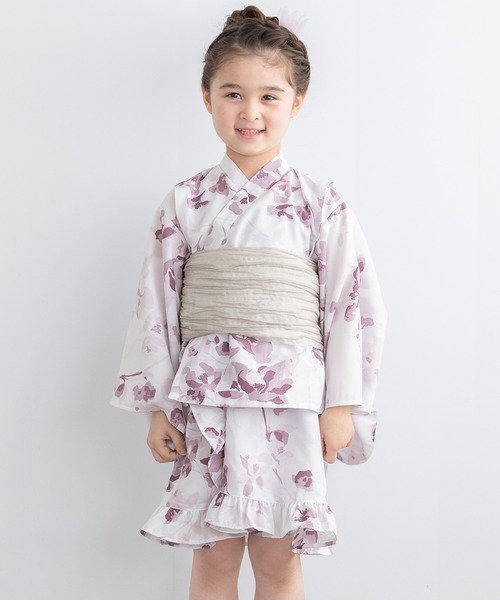 早い者勝ち！完売品！【floro by SOUBIEN】セパレート浴衣3点セット floro by SOUBIEN】セパレート浴衣3点セット （上衣・下衣