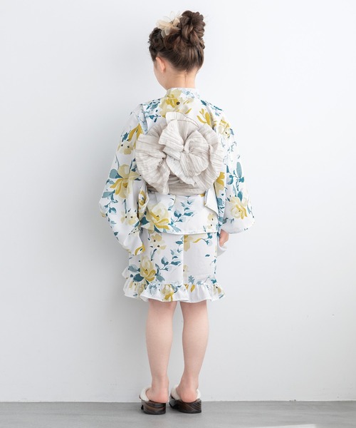 セール】floroセパレート浴衣セット 子ども キッズ （上着＋