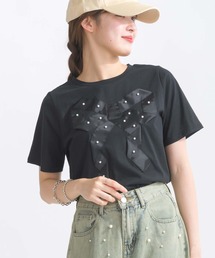【WEB限定】フロントリボンコットンTシャツ