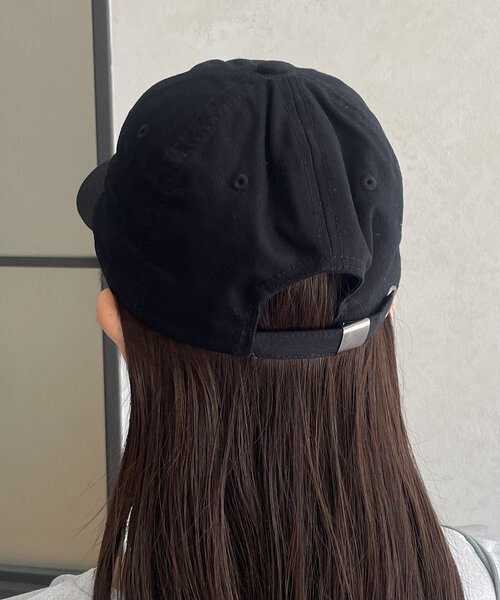 Thevon（ゼボン）の「細ロゴ刺繍キャップ（キャップ・レディース・ブラウン/ブラック/ライトベージュ・FREE）」の6枚目の写真