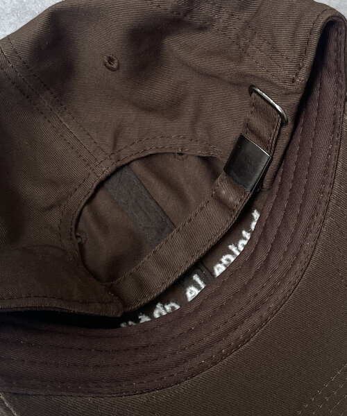 Thevon（ゼボン）の「細ロゴ刺繍キャップ（キャップ・レディース・ブラウン/ブラック/ライトベージュ・FREE）」の17枚目の写真