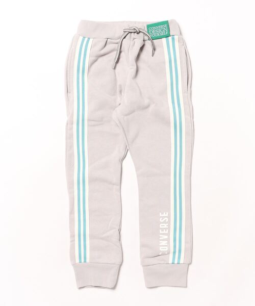 CONVERSE（コンバース）の「CONVERSE/コンバース　ロングパンツ（スウェットパンツ・キッズ・グレイッシュベージュ/チョコ/インディゴブルー・130/120/110）」の2枚目の写真