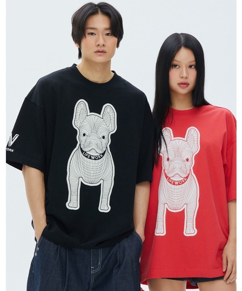 LIFE WORK（ライフワーク）の「【UNISEX】LIFEWORK／Silket Ladok T（Tシャツ/カットソー・レディース・ブラック/グレー/ホワイト/パープル・SMALL/MEDIUM/LARGE）」の17枚目の写真