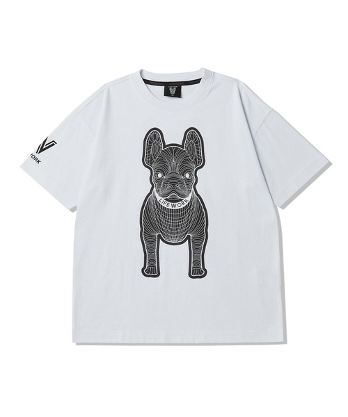 【韓国 Life Work】ニューシルケット半袖Tシャツ セール】【UNISEX】LIFEWORK／Silket Ladok T（Tシャツ