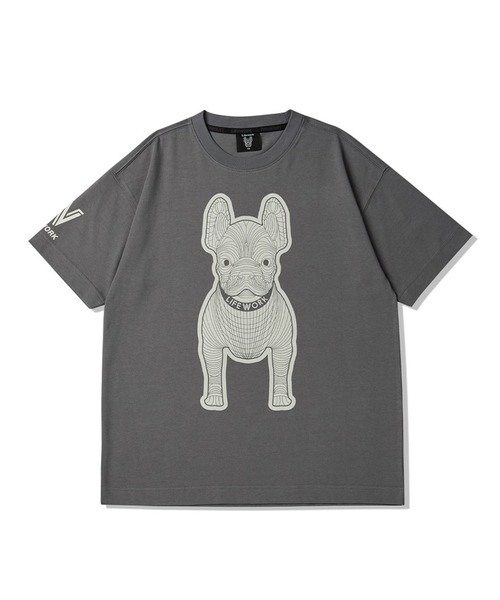 LIFE WORK（ライフワーク）の「【UNISEX】LIFEWORK／Silket Ladok T（Tシャツ/カットソー・レディース・ブラック/グレー/ホワイト/パープル・SMALL/MEDIUM/LARGE）」の19枚目の写真