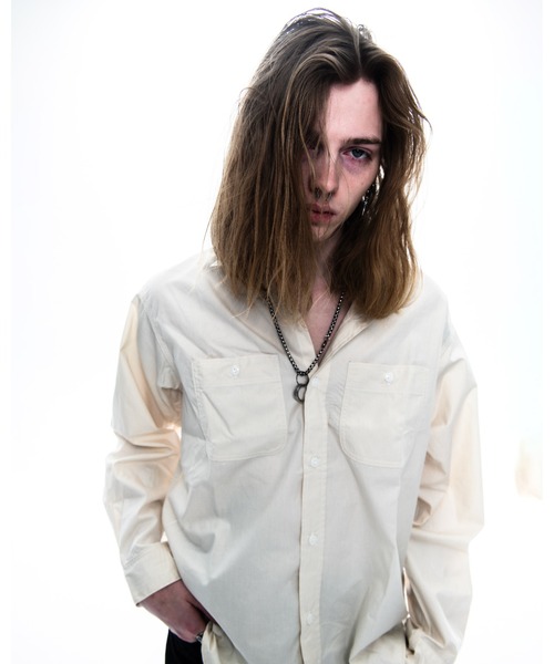 PENNEYS(ぺニーズ)の「PENNEY'S FOREMOST / ぺニーズ フォアモスト W-POCKET WORK SHIRT ダブルポケット ワークシャツ(シャツ/ブラウス・メンズ・ブルー/ホワイト・LARGE/MEDIUM)」の4枚目の写真