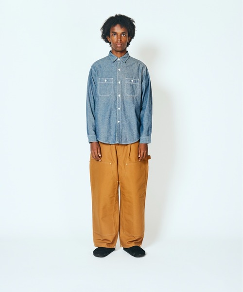PENNEYS(ぺニーズ)の「PENNEY'S FOREMOST / ぺニーズ フォアモスト W-POCKET WORK SHIRT ダブルポケット ワークシャツ(シャツ/ブラウス・メンズ・ブルー/ホワイト・LARGE/MEDIUM)」の16枚目の写真