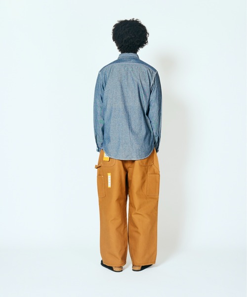 PENNEYS(ぺニーズ)の「PENNEY'S FOREMOST / ぺニーズ フォアモスト W-POCKET WORK SHIRT ダブルポケット ワークシャツ(シャツ/ブラウス・メンズ・ブルー/ホワイト・LARGE/MEDIUM)」の14枚目の写真