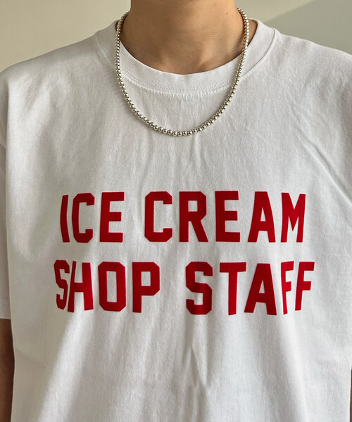 SHENERY（シーナリー）の「ICE CREAM Tee（Tシャツ/カットソー・レディース・ネイビー/ホワイト・FREE）」の22枚目の写真