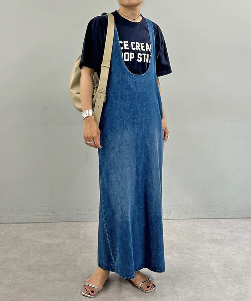 SHENERY（シーナリー）の「ICE CREAM Tee（Tシャツ/カットソー・レディース・ネイビー/ホワイト・FREE）」の16枚目の写真