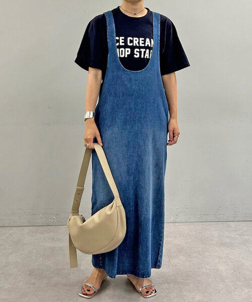 SHENERY（シーナリー）の「ICE CREAM Tee（Tシャツ/カットソー・レディース・ネイビー/ホワイト・FREE）」の14枚目の写真