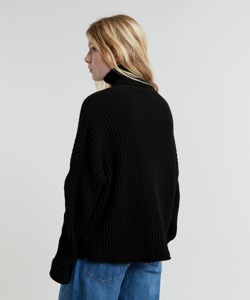 【セール】LOOSE TURTLE KNITTED SWEATER/タートルネックセーター/オーバーサイズ（ニット/セーター）｜G-STAR RAW（ジースターロゥ）