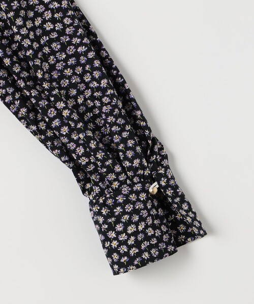 NOLLEY’S（ノーリーズ）の「リバティプリント/リバティギンガムチェック前後2WAYフリルブラウス（シャツ/ブラウス・レディース・ブラック系その他3/ブラック系その他・38）」の14枚目の写真