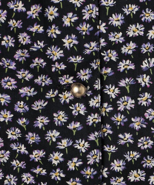 NOLLEY’S（ノーリーズ）の「リバティプリント/リバティギンガムチェック前後2WAYフリルブラウス（シャツ/ブラウス・レディース・ブラック系その他3/ブラック系その他・38）」の16枚目の写真