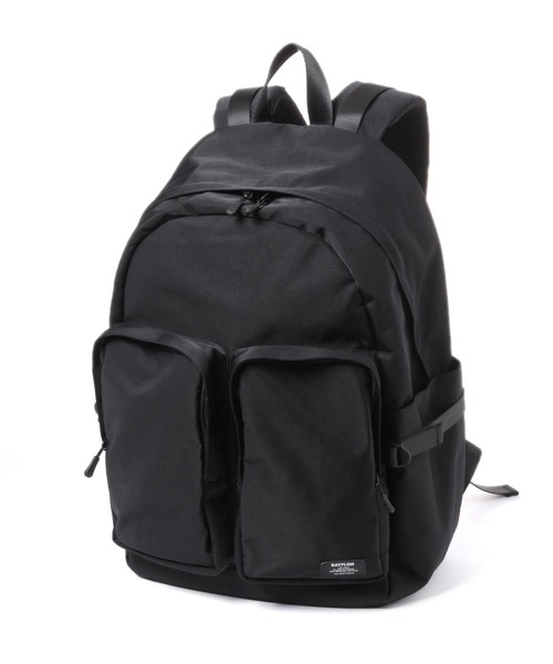 BAYFLOW（ベイフロー）の「フロント2ポケットデイパック（バックパック/リュック・メンズ・ブラック/グレー・FREE）」の10枚目の写真