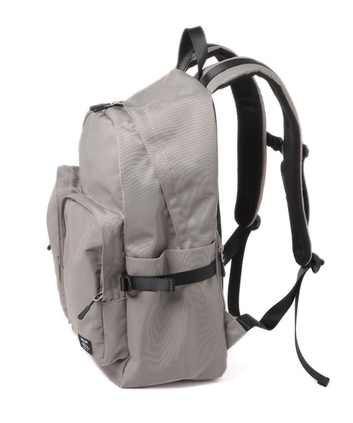 BAYFLOW（ベイフロー）の「フロント2ポケットデイパック（バックパック/リュック・メンズ・ブラック/グレー・FREE）」の11枚目の写真