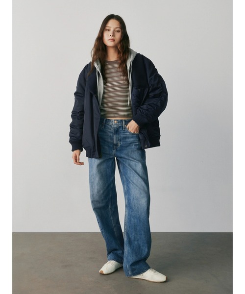 GAP(ギャップ)の「ハイライズ バレルデニム ジーンズ(デニムパンツ・レディース・インディゴブルー・25/26/24/23/28/27/29/30)」の21枚目の写真