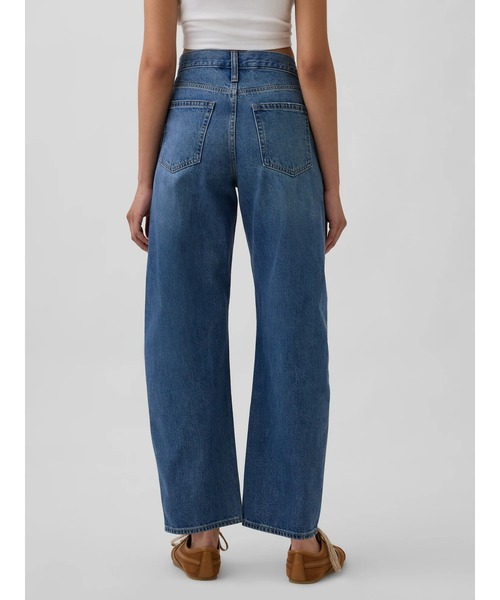 GAP(ギャップ)の「ハイライズ バレルデニム ジーンズ(デニムパンツ・レディース・インディゴブルー・25/26/24/23/28/27/29/30)」の17枚目の写真