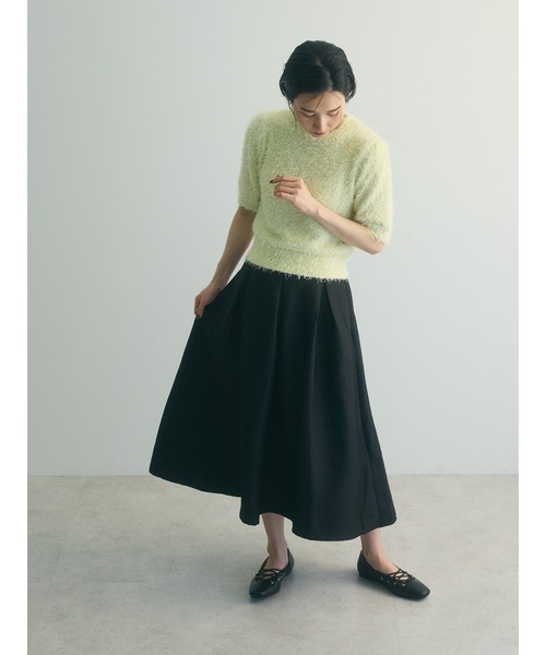 armonia（アルモニーア）の「armonia.ラメシャギーニットプルオーバー（ニット/セーター・レディース・ベージュ/イエロー/ネイビー・FREE）」の19枚目の写真