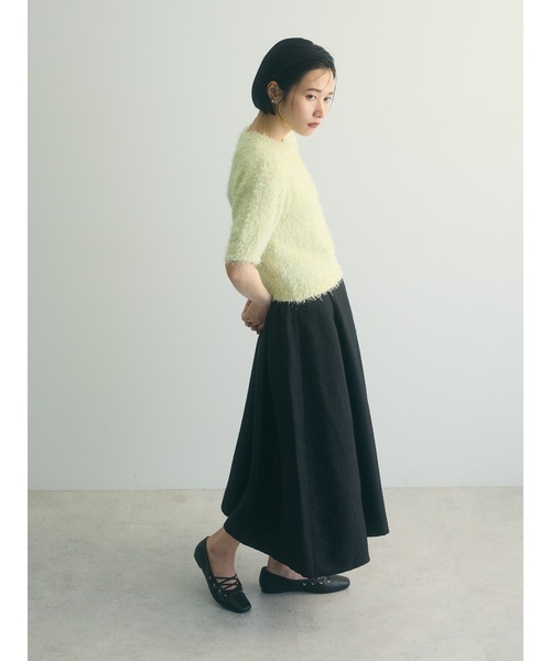 armonia（アルモニーア）の「armonia.ラメシャギーニットプルオーバー（ニット/セーター・レディース・ベージュ/イエロー/ネイビー・FREE）」の20枚目の写真