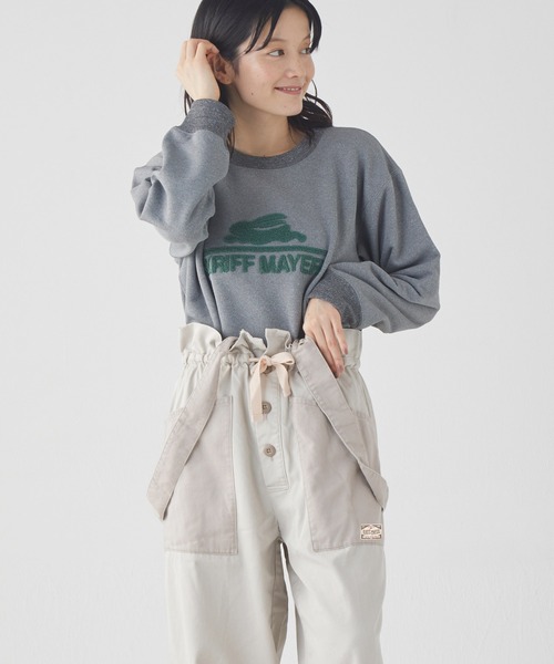 KRIFF MAYER Lady's Collection（クリフメイヤーレディースコレクション）の「ミリタリーサスペンダーパンツ（その他パンツ・レディース・ベージュ/ナチュラル/ブルー/ブラック/オリーブ・MEDIUM/LARGE）」の11枚目の写真