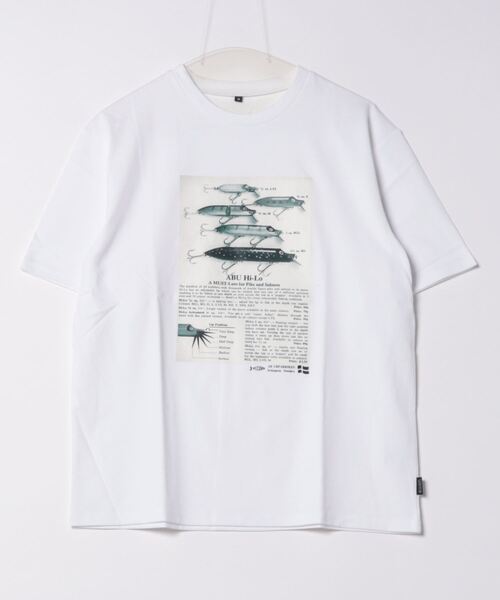 ABU GARCIA（アブ・ガルシア）の「AbuGarcia Bug Off Hi-Lo Graphic T（Tシャツ/カットソー・メンズ・ブラック/ホワイト・XL/L/M）」の2枚目の写真